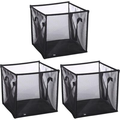 OEM Cestas De Lavandería Plegables Popup – Juego De 3 Unidades En Malla Transpirable Con Asas, Ultraportátiles Y Fáciles De Desplegar. OEM Cestas De Lavandería Plegables Popup – Juego De 3 Unidades En Malla Transpirable Con Asas, Ultraportátiles Y Fáciles De Desplegar.