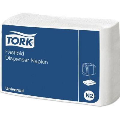 Tork Fastfold N2 Servilletas De Celulosa Blancas 300 Uds Tork Fastfold N2 Servilletas De Celulosa Blancas 300 Uds