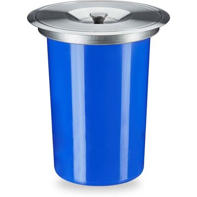 HELLOSHOP26 Cubo De Compost Empotrable Para Cocina Práctico De 8 Litros Con Tapa De Acero Inoxidable Plateado De Plástico Gris 130010150 HELLOSHOP26 Cubo De Compost Empotrable Para Cocina Práctico De 8 Litros Con Tapa De Acero Inoxidable Plateado De Plástico Gris 130010150