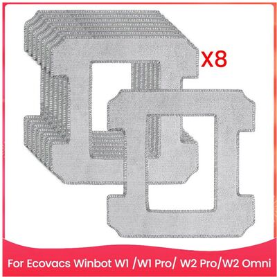 OEM Almohadillas De Limpieza Para Robots Limpiacristales Winbot W1 / W1 Pro / W2 Pro / W2 Omni, Paños De Repuesto Lavables OEM Almohadillas De Limpieza Para Robots Limpiacristales Winbot W1 / W1 Pro / W2 Pro / W2 Omni, Paños De Repuesto Lavables
