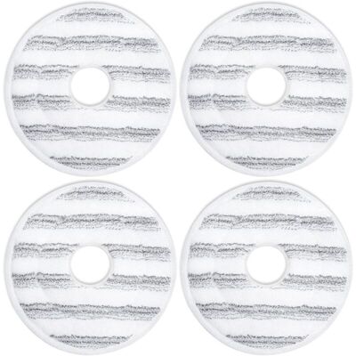 ENOWELIR Lote De 4 Recambios Lavables Y Reutilizables Para La Mopa Vileda Spin And Clean – Cabezales Giratorios Compatibles Con El Sistema De Escurrido ENOWELIR Lote De 4 Recambios Lavables Y Reutilizables Para La Mopa Vileda Spin And Clean – Cabezales Giratorios Compatibles Con El Sistema De Escurrido