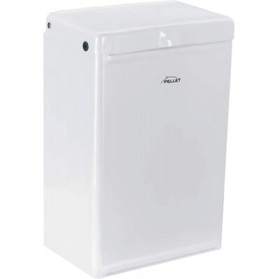 PELLET - ASC - White - Acero epóxico - Papelera de pared PELLET - ASC - White - Acero epóxico - Papelera de pared