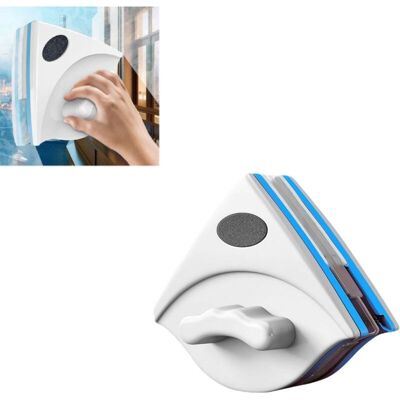 DPZO Limpiacristales Magnético Para Doble Acristalamiento, Cepillo De Doble Cara Para Limpieza De Ventanas, Limpiador De Ventanas Interiores Para Cristales De 3 A 8 Mm De Espesor, Con Protección Anticaídas DPZO Limpiacristales Magnético Para Doble Acristalamiento, Cepillo De Doble Cara Para Limpieza De Ventanas, Limpiador De Ventanas Interiores Para Cristales De 3 A 8 Mm De Espesor, Con Protección Anticaídas