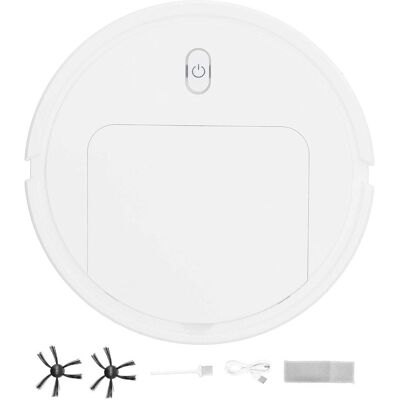 YOYO Máquina Barredora Robótica Inteligente, Máquina De Limpieza Para Personas Con Movilidad Reducida, Aspiradora, Máquina De Fregado Con Pulverizador Is25 - Aspiradora/fregona Blanca YOYO Máquina Barredora Robótica Inteligente, Máquina De Limpieza Para Personas Con Movilidad Reducida, Aspiradora, Máquina De Fregado Con Pulverizador Is25 - Aspiradora/fregona Blanca