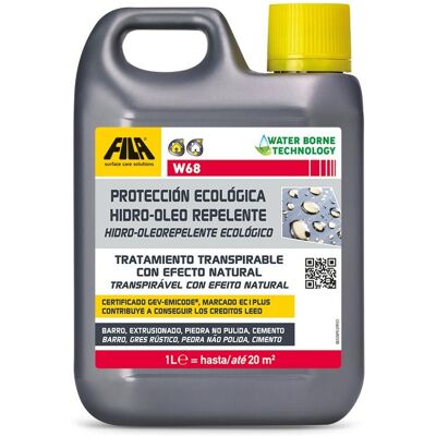 Fila - 70200012spp W68 Protector Anti-mancha Efecto Natural 1 Litro - Ref: 70200012spp Fila - 70200012spp W68 Protector Anti-mancha Efecto Natural 1 Litro - Ref: 70200012spp
