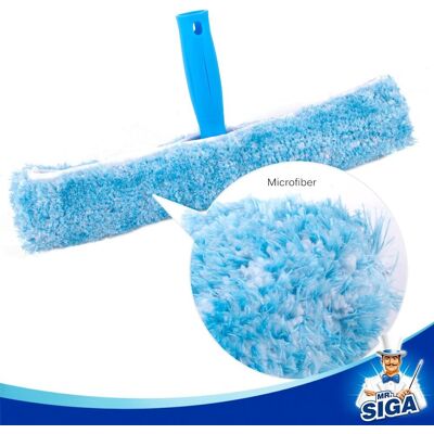 DPZO Combo Profesional De Limpieza De Ventanas: Escobilla De Goma De Microfibra Y Limpiador De Ventanas, 14" DPZO Combo Profesional De Limpieza De Ventanas: Escobilla De Goma De Microfibra Y Limpiador De Ventanas, 14"