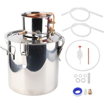 COOCHEER Equipo Pequeño Para La Producción De Agua Destilada A Partir De Barriles De Vino Domésticos, Máquina De Rocío Puro De 20 Litros. COOCHEER Equipo Pequeño Para La Producción De Agua Destilada A Partir De Barriles De Vino Domésticos, Máquina De Rocío Puro De 20 Litros.