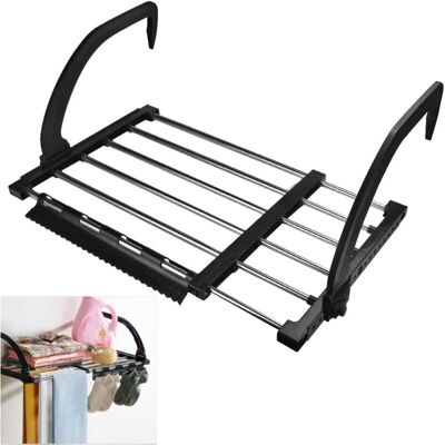 OEM Tendedero Retráctil Rápido, Tendedero Colgante De Acero Inoxidable, Metal, 42-73 Cm, Tendedero Para Radiador, Tendedero Plegable Para Balcón Para Ropa Mojada -crezuo OEM Tendedero Retráctil Rápido, Tendedero Colgante De Acero Inoxidable, Metal, 42-73 Cm, Tendedero Para Radiador, Tendedero Plegable Para Balcón Para Ropa Mojada -crezuo