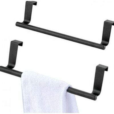 KETIMIDE LERA 2 Soportes Para Toallas De Cocina, Toallero, Barra Colgante De Acero Inoxidable Para Cocina Y Baño, Soporte Para Toallas De Baño Sin P KETIMIDE LERA 2 Soportes Para Toallas De Cocina, Toallero, Barra Colgante De Acero Inoxidable Para Cocina Y Baño, Soporte Para Toallas De Baño Sin P