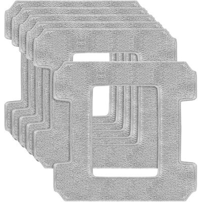 OEM Paquete De 6 Paños De Microfibra,aptos Para Ecovacs Winbot W1/w1 Pro/w2/w2 Omni,paños De Microfibra Lavables,limpian Manchas Y Polvo OEM Paquete De 6 Paños De Microfibra,aptos Para Ecovacs Winbot W1/w1 Pro/w2/w2 Omni,paños De Microfibra Lavables,limpian Manchas Y Polvo