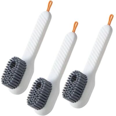 OEM Juego De 3 Cepillos De Limpieza Con Dispensador De Líquido, Cepillos Para Platos, Betún Para Zapatos Y Ropa, Prácticos Ayudantes - Crezuo OEM Juego De 3 Cepillos De Limpieza Con Dispensador De Líquido, Cepillos Para Platos, Betún Para Zapatos Y Ropa, Prácticos Ayudantes - Crezuo