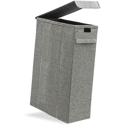 Dunedesign - 50l Cesto Ropa Sucia Con Tapa 20x40x60 Cesto Colada Estrecho Canasta Ropa Sucia Dunedesign - 50l Cesto Ropa Sucia Con Tapa 20x40x60 Cesto Colada Estrecho Canasta Ropa Sucia