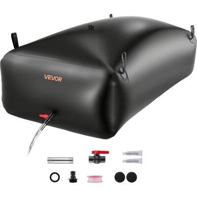 Vevor vejiga Del Almacenamiento De Agua Con Válvula 1000 L, Bolsa De Agua De Pvc Doble Capa 1000d, Portátil Y Plegable, Resistente A Fugas, Para Autocaravanas, Camiones, Uso En Exteriores, Negro Vevor vejiga Del Almacenamiento De Agua Con Válvula 1000 L, Bolsa De Agua De Pvc Doble Capa 1000d, Portátil Y Plegable, Resistente A Fugas, Para Autocaravanas, Camiones, Uso En Exteriores, Negro