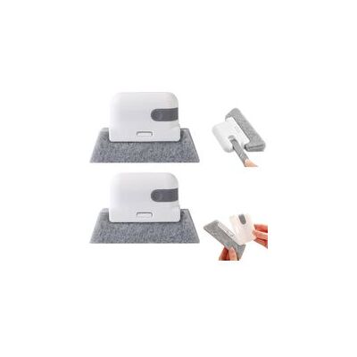 OEM Juego De 2 Cepillos Para Limpiar Rieles De Ventanas: Cepillo De Una Mano Adecuado Para Puertas Corredizas, Alféizares, Pequeños Huecos Y Grietas, Elimina E-crezuo OEM Juego De 2 Cepillos Para Limpiar Rieles De Ventanas: Cepillo De Una Mano Adecuado Para Puertas Corredizas, Alféizares, Pequeños Huecos Y Grietas, Elimina E-crezuo