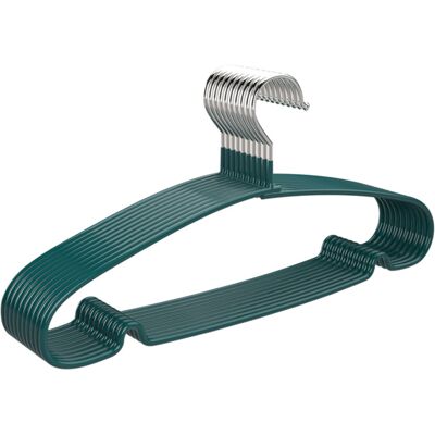 OEM Perchas Resistentes Para Armario, 10 Unidades, Superficies Lisas, - Verde OEM Perchas Resistentes Para Armario, 10 Unidades, Superficies Lisas, - Verde