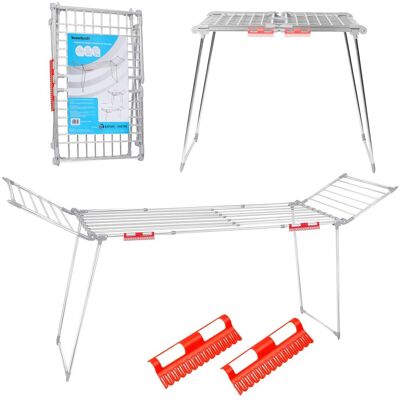 OEM Tendedero De Pie Para Ropa, Plegable, Para Balcón, Resistente, Extensible, Xxl OEM Tendedero De Pie Para Ropa, Plegable, Para Balcón, Resistente, Extensible, Xxl