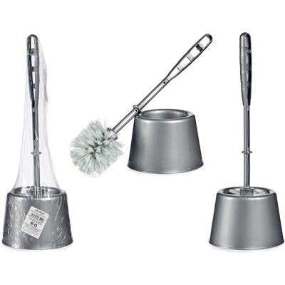 ORION91 Set 10 Unidades Escobillero De Plastico Con Escoba Plata 36cm ORION91 Set 10 Unidades Escobillero De Plastico Con Escoba Plata 36cm