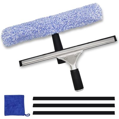 OEM Kit De Limpieza De Ventanas De 6 Piezas: Escobilla De Goma Y Paño De Microfibra, Escobilla De Goma De Microfibra Multifuncional Para Ventanas, Coches, Baños Y Duchas. OEM Kit De Limpieza De Ventanas De 6 Piezas: Escobilla De Goma Y Paño De Microfibra, Escobilla De Goma De Microfibra Multifuncional Para Ventanas, Coches, Baños Y Duchas.