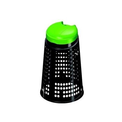 Artplast Eco-Cubo - Cubo de basura 120L, Verde/Negro - Exterior/Interior Artplast Eco-Cubo - Cubo de basura 120L, Verde/Negro - Exterior/Interior