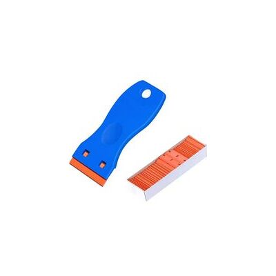 OEM Raspador De Cuchillas De Plástico, 1 Herramienta Con 100 Cuchillas Para Pegatinas, Calcomanías, Adhesivos, Etiquetas, Pintura, Vidrio, Automóviles, Ventanas, Estufas, Selladores, Rasqueta, Limpieza - OEM Raspador De Cuchillas De Plástico, 1 Herramienta Con 100 Cuchillas Para Pegatinas, Calcomanías, Adhesivos, Etiquetas, Pintura, Vidrio, Automóviles, Ventanas, Estufas, Selladores, Rasqueta, Limpieza -