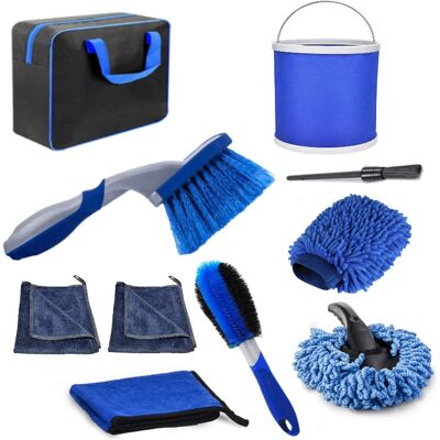 OEM Juego De 10 Cepillos Para Lavar Autos, Cepillo Para Limpieza Interior, Cepillo De Detalle OEM Juego De 10 Cepillos Para Lavar Autos, Cepillo Para Limpieza Interior, Cepillo De Detalle