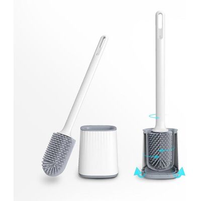 OEM Nuevo Juego De Escobilla De Baño Mural De Goma Suave, Sin Rincones Difíciles De Alcanzar, Con Mango Largo Similar A La Silicona. OEM Nuevo Juego De Escobilla De Baño Mural De Goma Suave, Sin Rincones Difíciles De Alcanzar, Con Mango Largo Similar A La Silicona.