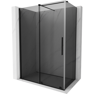 Mexen Velar Cabina De Ducha Corredera 140 X 70 Cm, Grafito, Negra - 871-140-070-41-70 Mexen Velar Cabina De Ducha Corredera 140 X 70 Cm, Grafito, Negra - 871-140-070-41-70