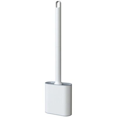 OEM Cepillo De Inodoro Plano De Silicona Blanca - Cepillo Y Soporte Para Inodoro, Antigoteo, Antibacteriano, Ventilado, De Secado Rápido E Inodoro, Para Montaje En Pared/suelo, Baño E Inodoro -crezuo OEM Cepillo De Inodoro Plano De Silicona Blanca - Cepillo Y Soporte Para Inodoro, Antigoteo, Antibacteriano, Ventilado, De Secado Rápido E Inodoro, Para Montaje En Pared/suelo, Baño E Inodoro -crezuo