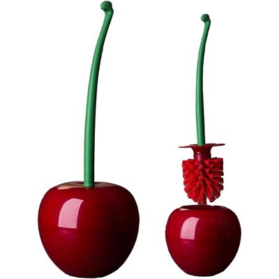 NO BRAND Cepillo De Baño Creativo Con Forma De Cereza: Cepillo De Baño Compacto Con Buen Agarre, Mango De Plástico Abs, Herramienta Decorativa Para La Limpieza Del Baño (rosa). NO BRAND Cepillo De Baño Creativo Con Forma De Cereza: Cepillo De Baño Compacto Con Buen Agarre, Mango De Plástico Abs, Herramienta Decorativa Para La Limpieza Del Baño (rosa).