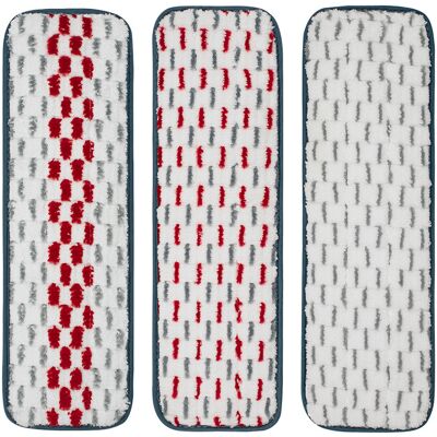 OEM Adecuado Como Repuesto Para Los Cabezales De Mopa De Microfibra Swiffer Powermop, Utilizable En Seco O En Húmedo, En Rojo/gris + Rojo + Totalmente Gris. OEM Adecuado Como Repuesto Para Los Cabezales De Mopa De Microfibra Swiffer Powermop, Utilizable En Seco O En Húmedo, En Rojo/gris + Rojo + Totalmente Gris.