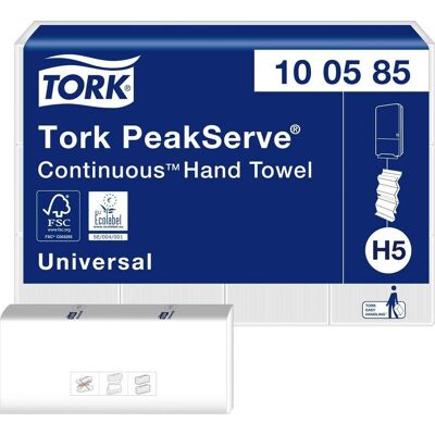 Tork Peakserve Toallas De Papel Blancas Reciclables Tork Peakserve Toallas De Papel Blancas Reciclables