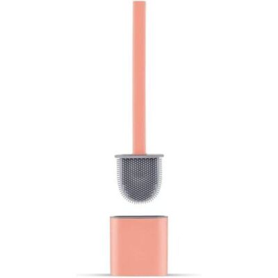 DPZO Escobilla De Baño Plana De Silicona Con Soporte, Antigoteo, Antibacteriana, Ventilada, De Secado Rápido Y Sin Olor, Para Montaje En Pared O Suelo, Para Baño Y Aseo, Color Rosa. DPZO Escobilla De Baño Plana De Silicona Con Soporte, Antigoteo, Antibacteriana, Ventilada, De Secado Rápido Y Sin Olor, Para Montaje En Pared O Suelo, Para Baño Y Aseo, Color Rosa.