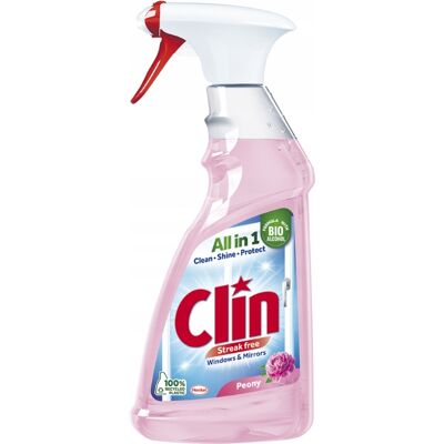 SHUMEE Limpiador De Ventanas Y Espejos Clin Peony, Sin Marcas, 500 Ml, 1 Unidad. SHUMEE Limpiador De Ventanas Y Espejos Clin Peony, Sin Marcas, 500 Ml, 1 Unidad.