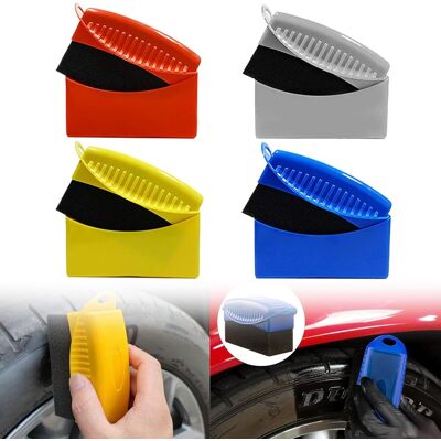 OEM Juego De 4 Cepillos Aplicadores Para Pulir Neumáticos, Cepillo De Limpieza De Neumáticos Con Tapa, Aplicador Reutilizable Para Abrillantador De Neumáticos, Esponja Para Encerar Neumáticos, Para La Lim OEM Juego De 4 Cepillos Aplicadores Para Pulir Neumáticos, Cepillo De Limpieza De Neumáticos Con Tapa, Aplicador Reutilizable Para Abrillantador De Neumáticos, Esponja Para Encerar Neumáticos, Para La Lim