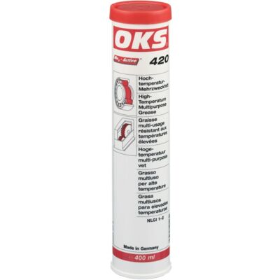 420, Grasa Multiuso Para Temperaturas Elevados, Cartucho 400 Ml (por 10) - Oks 420, Grasa Multiuso Para Temperaturas Elevados, Cartucho 400 Ml (por 10) - Oks