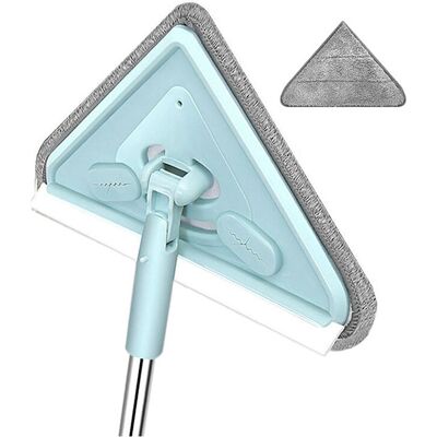 OEM Mopa Triangular Limpieza Mango Largo Multifunción Techo Pared Ventana 1 Pieza OEM Mopa Triangular Limpieza Mango Largo Multifunción Techo Pared Ventana 1 Pieza