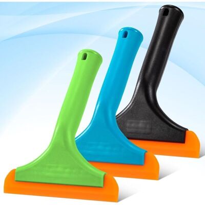 DPZO Escobilla De Silicona, Escobilla De Ducha, Escobilla Para Coche, Pequeños Limpiacristales De Silicona Para Ventanas Y Cristales De Coche, 3 Piezas DPZO Escobilla De Silicona, Escobilla De Ducha, Escobilla Para Coche, Pequeños Limpiacristales De Silicona Para Ventanas Y Cristales De Coche, 3 Piezas