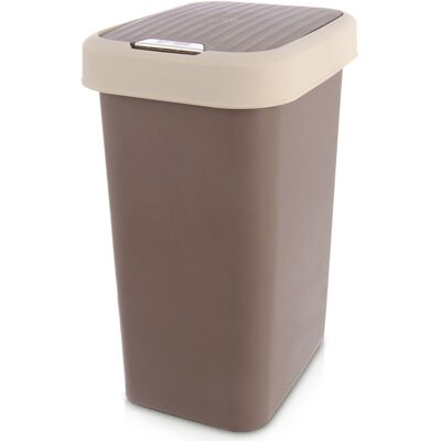 OEM Cubo De Basura De Plástico Marrón De 25 Litros OEM Cubo De Basura De Plástico Marrón De 25 Litros