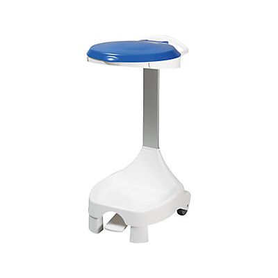 Certeo - Soporte Con Pedal Y Ruedas Para Bolsas De Basura Con 2 Ruedas Certeo - Soporte Con Pedal Y Ruedas Para Bolsas De Basura Con 2 Ruedas