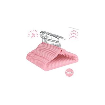 OEM Juego De 40 Perchas Con Ganchos Y Separadores De Armario - Crezuo OEM Juego De 40 Perchas Con Ganchos Y Separadores De Armario - Crezuo