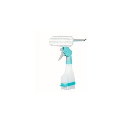 OEM Limpiacristales 4 En 1 Con Botella Pulverizadora, Cepillo Multifuncional Para Limpiar Ventanas Con Rasqueta Y Cepillo De Limpieza, Herramientas De Limpieza. - Crezuo OEM Limpiacristales 4 En 1 Con Botella Pulverizadora, Cepillo Multifuncional Para Limpiar Ventanas Con Rasqueta Y Cepillo De Limpieza, Herramientas De Limpieza. - Crezuo