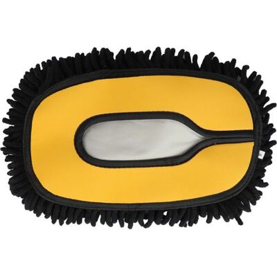 SIOKS Funda De Repuesto Para Cabezal De Cepillo De Lavado De Coches – Cabezal De Mopa De Microfibra Suave, Compatible Con Mangos Inclinados A 15° (solo La Funda Del Cabezal). SIOKS Funda De Repuesto Para Cabezal De Cepillo De Lavado De Coches – Cabezal De Mopa De Microfibra Suave, Compatible Con Mangos Inclinados A 15° (solo La Funda Del Cabezal).