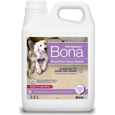 Bona Pet Limpiador Transparente 2,5 Litros Para Parquet Bona Pet Limpiador Transparente 2,5 Litros Para Parquet