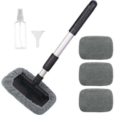 OEM Cepillo Extensible Para Limpiar Parabrisas, Kit De Limpieza Para Coche Con 4 Cepillos De Microfibra Para Lavado De Coches, Cepillo Telescópico Para Ventanas Con Rotación De 180° Para Kit De Limpieza D OEM Cepillo Extensible Para Limpiar Parabrisas, Kit De Limpieza Para Coche Con 4 Cepillos De Microfibra Para Lavado De Coches, Cepillo Telescópico Para Ventanas Con Rotación De 180° Para Kit De Limpieza D