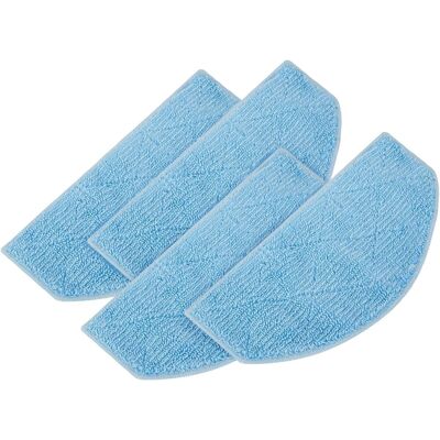 OEM Paquete De 4 Paños De Repuesto Para Fregona, Compatibles Con Las Fregonas Lavables Pads, Aptas Para Los Robots Aspiradores Tikom G8000 Pro Y Honiture G20 (paquete De 4). OEM Paquete De 4 Paños De Repuesto Para Fregona, Compatibles Con Las Fregonas Lavables Pads, Aptas Para Los Robots Aspiradores Tikom G8000 Pro Y Honiture G20 (paquete De 4).