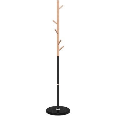 HELLOSHOP26 Perchero De Pie Negro 172 X 37 Cm 6 Ganchos Diseño Moderno Pasillo De Hierro Con Revestimiento En Polvo Negro 020047587 HELLOSHOP26 Perchero De Pie Negro 172 X 37 Cm 6 Ganchos Diseño Moderno Pasillo De Hierro Con Revestimiento En Polvo Negro 020047587