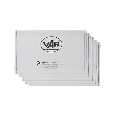 VAR Bolsa Reutilizable Capacidad 80 L Gris Ue 5 Unid VAR Bolsa Reutilizable Capacidad 80 L Gris Ue 5 Unid