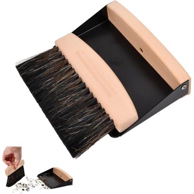 ENOWELIR Escoba Y Recogedor Magnéticos Portátiles De Madera – Juego Compacto De Limpieza Para Mesas Y Superficies Lisas ENOWELIR Escoba Y Recogedor Magnéticos Portátiles De Madera – Juego Compacto De Limpieza Para Mesas Y Superficies Lisas