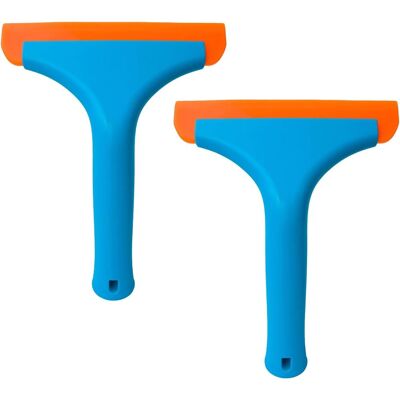 OEM Limpiacristales De Silicona (2 Unidades), Pequeño, Para Ducha, Coche, Espejos, Vidrio, Cocina Y Baño (azul) OEM Limpiacristales De Silicona (2 Unidades), Pequeño, Para Ducha, Coche, Espejos, Vidrio, Cocina Y Baño (azul)