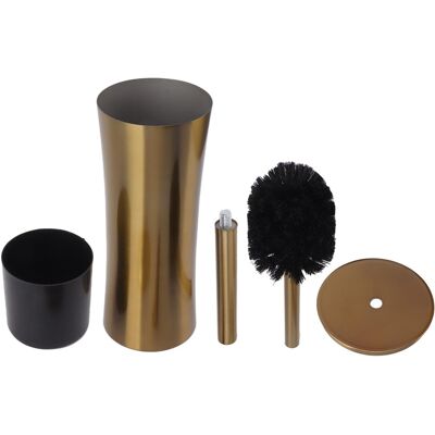 OEM Cepillo De Baño De Acero Inoxidable Color Plata Con Soporte: Un Kit De Limpieza Compacto E Higiénico Para El Baño. OEM Cepillo De Baño De Acero Inoxidable Color Plata Con Soporte: Un Kit De Limpieza Compacto E Higiénico Para El Baño.